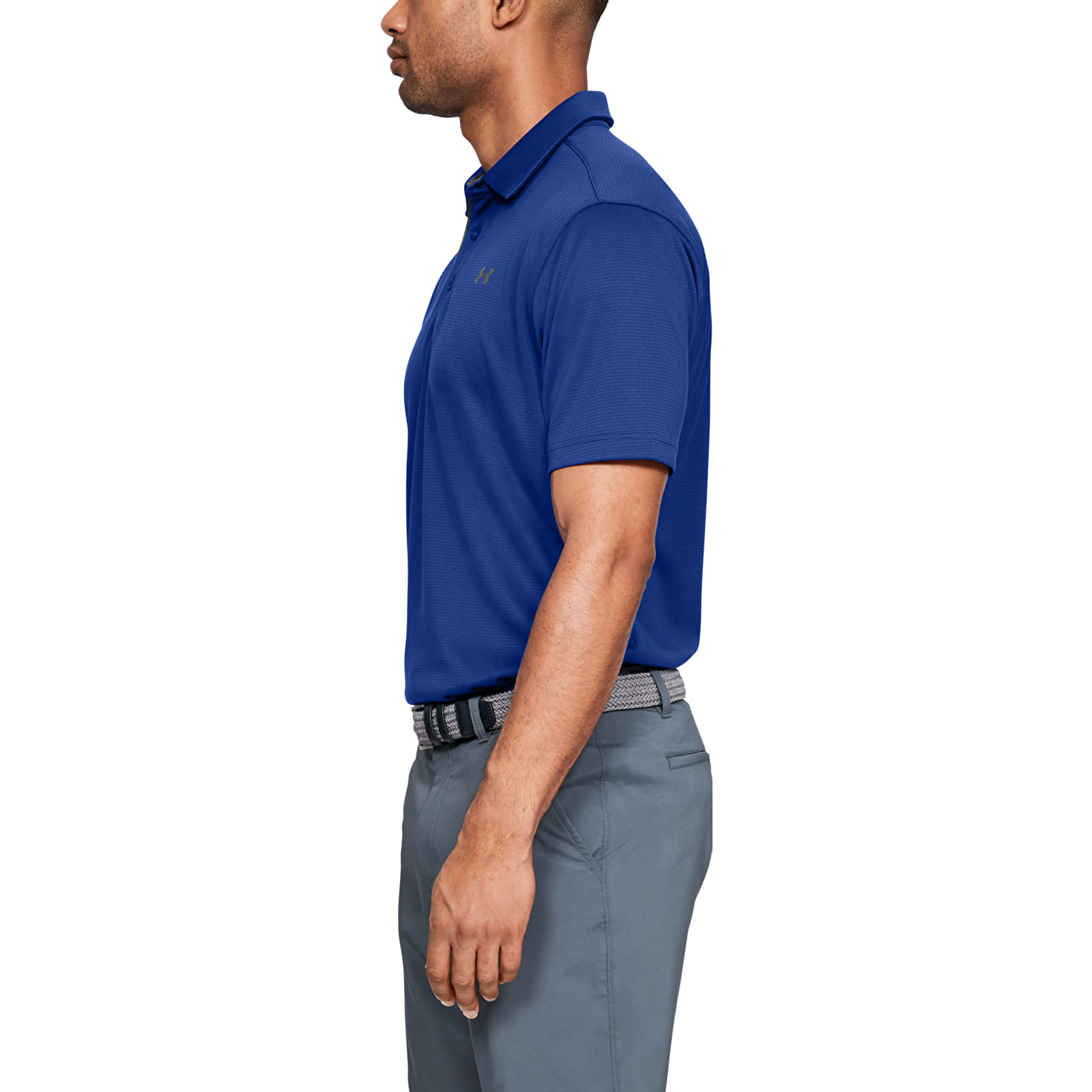Футболки Under Armour Tech Polo Royal/ Graphite/ Graphite