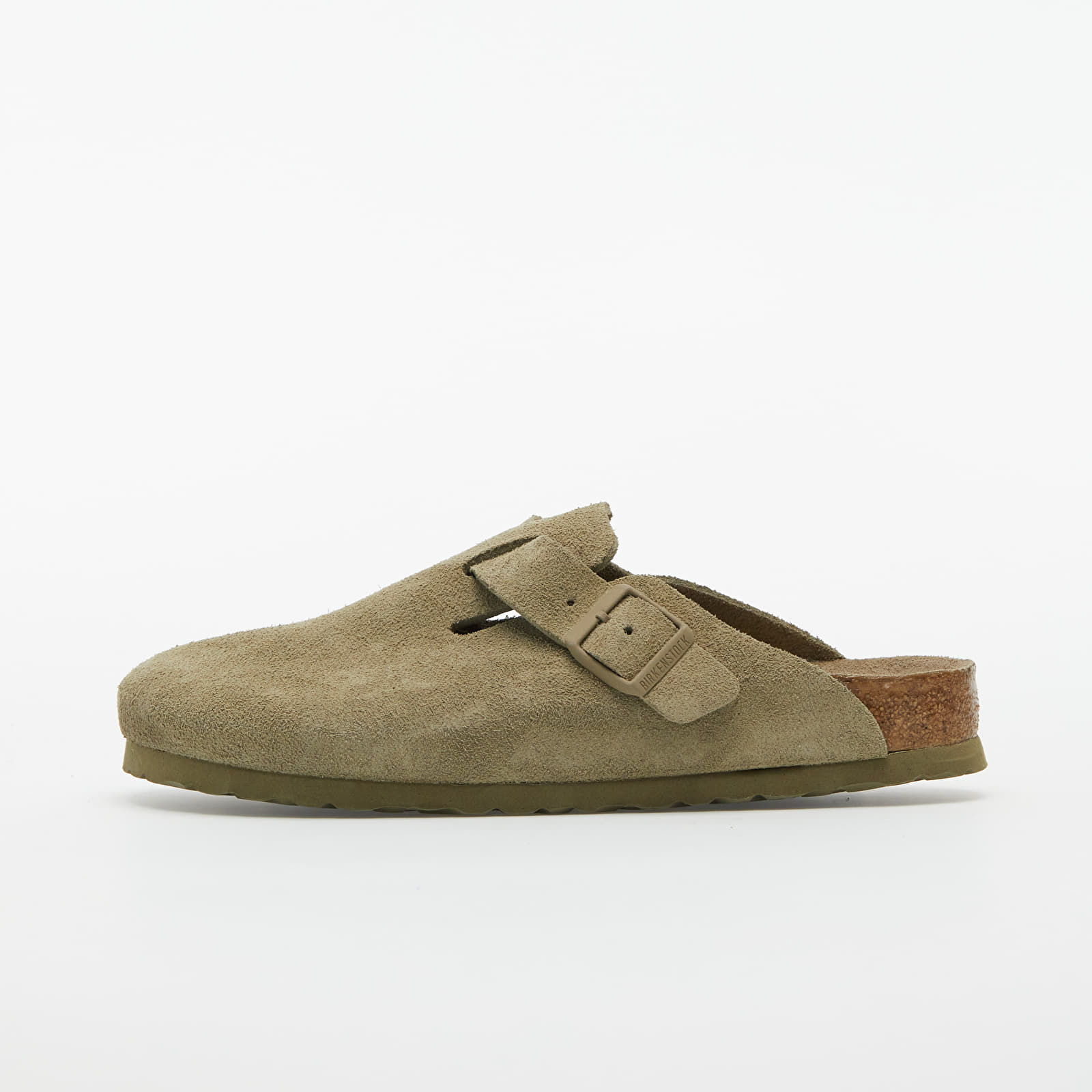 Мъжки кецове и обувки Birkenstock Boston Birko-Flor Soft Faded Khaki