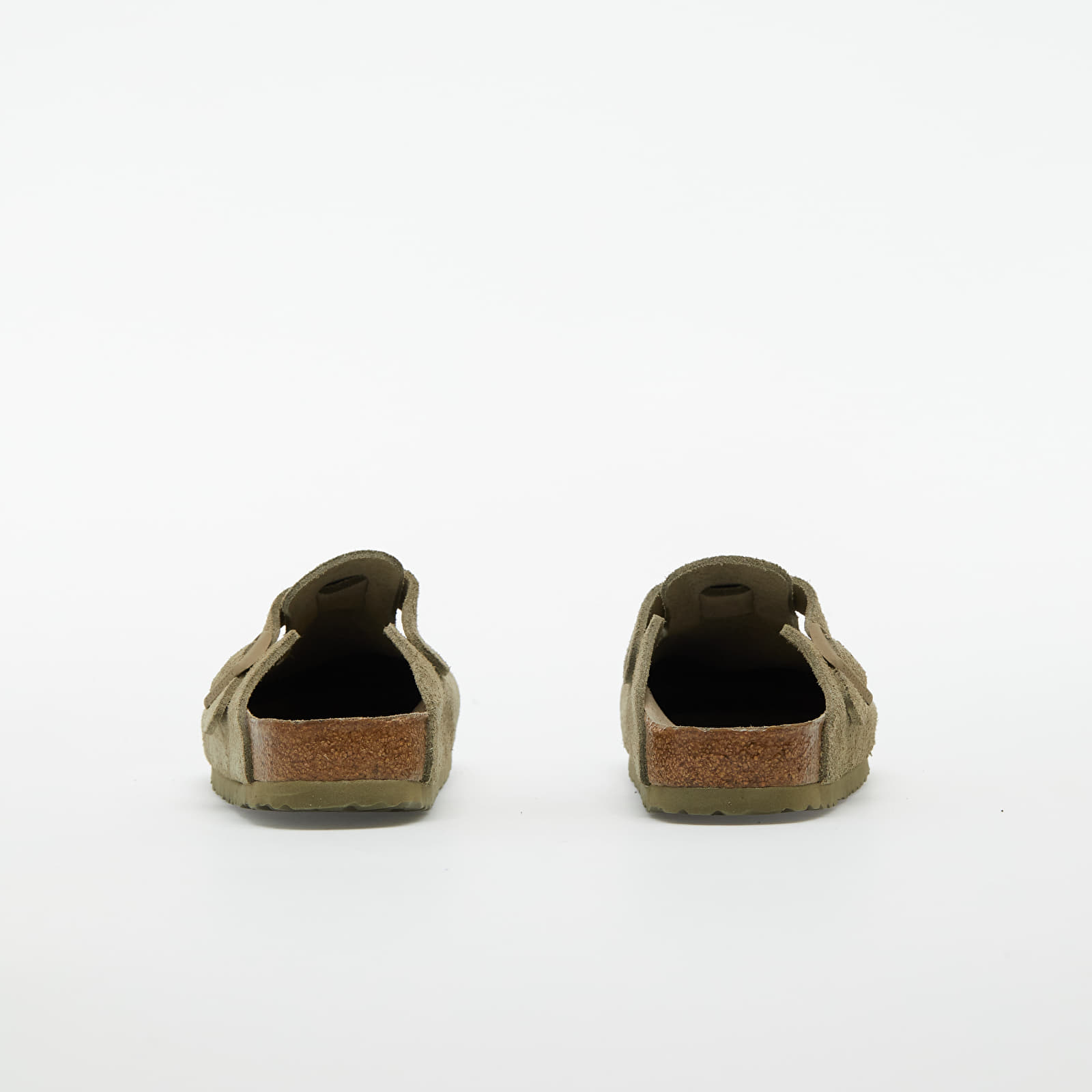 Мъжки кецове и обувки Birkenstock Boston Birko-Flor Soft Faded Khaki