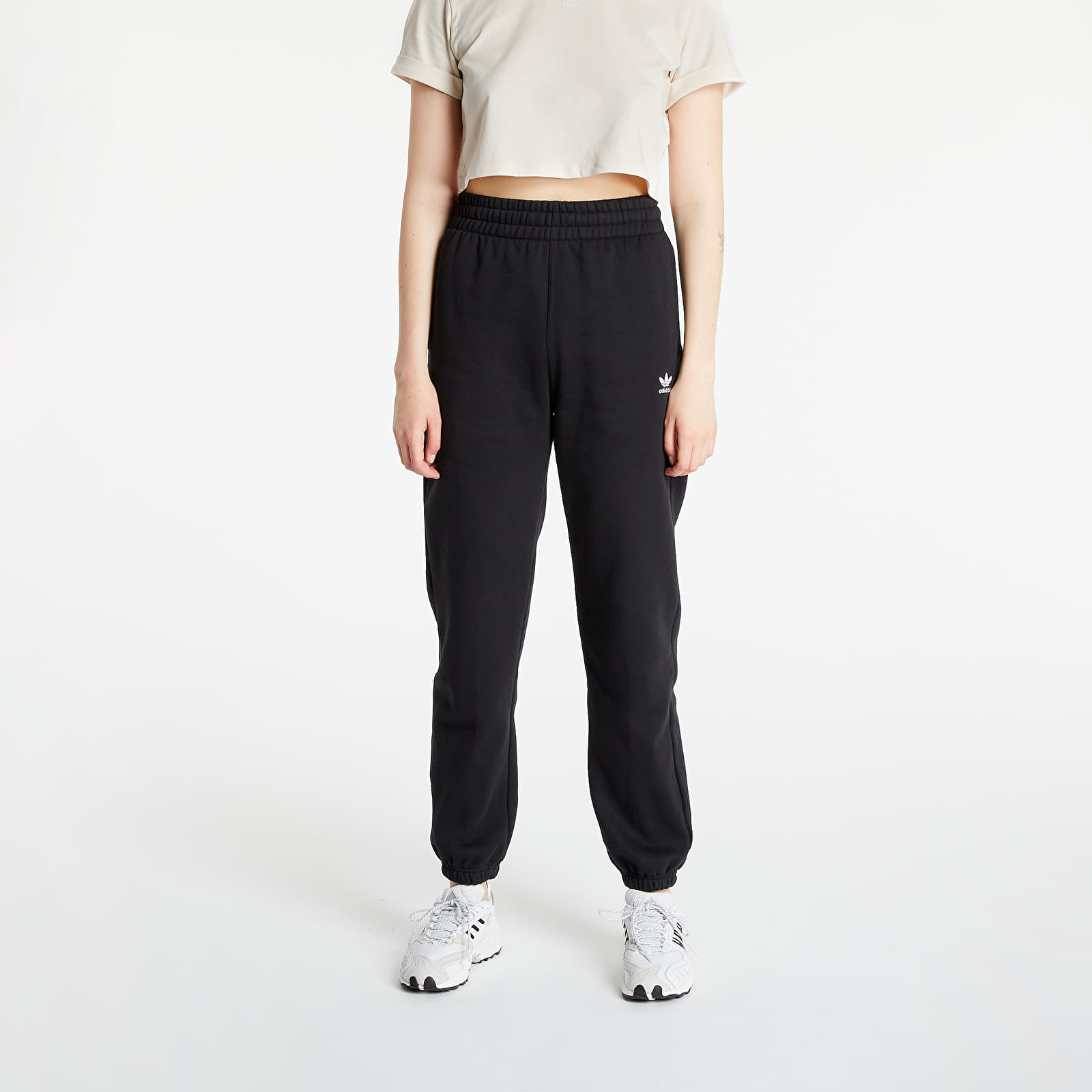 Hlače adidas Adicolor Essentials Fleece Pants Black
