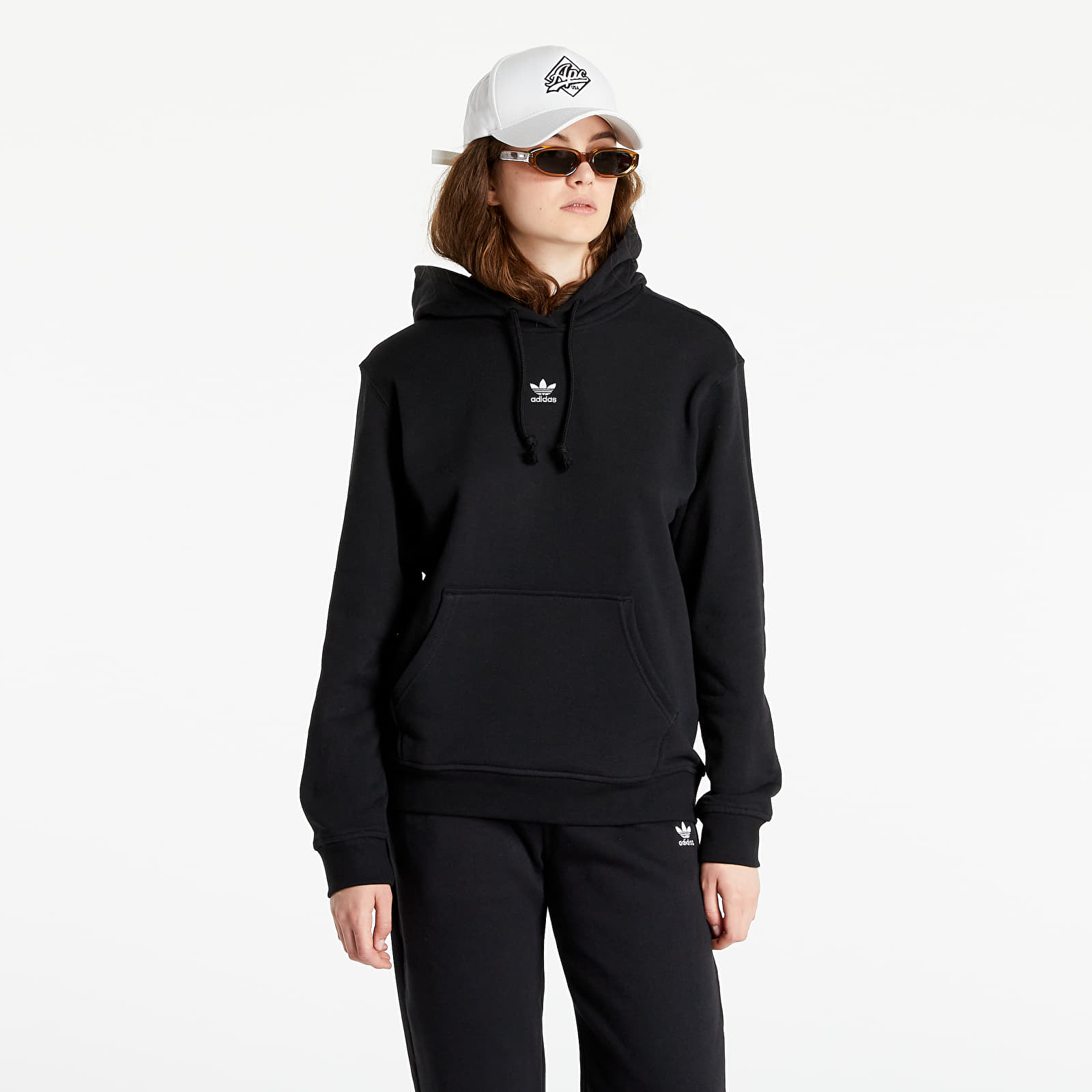 Hanorace adidas Adicolor Essentials Hoodie Black