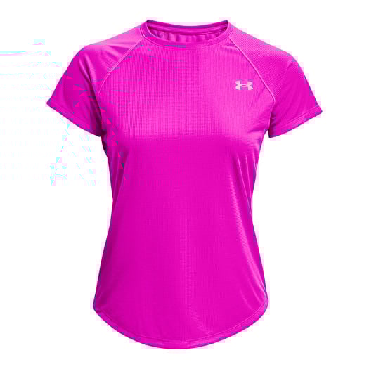 Hot pink under armour shirt top