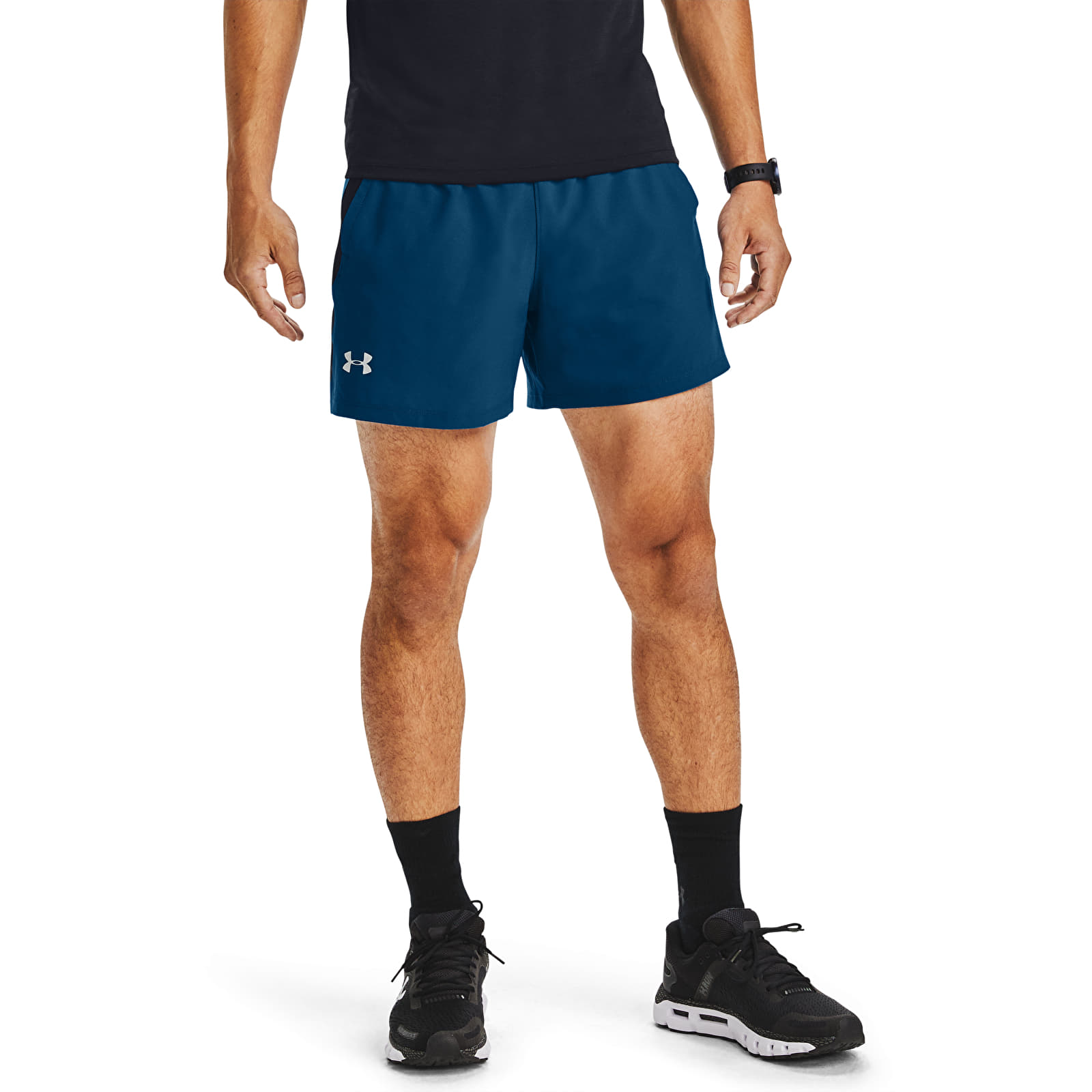 Pantalones cortos Under Armour Launch Sw 5'' Shorts Blue