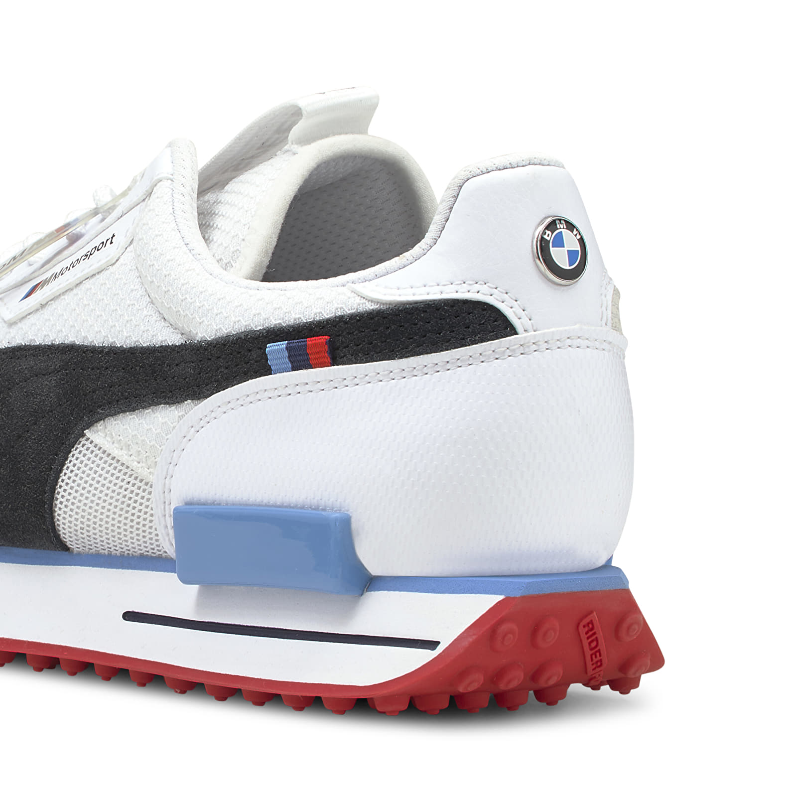Zapatillas Hombre Puma BMW MMS Future Rider P White-P Black-HighRisk Red