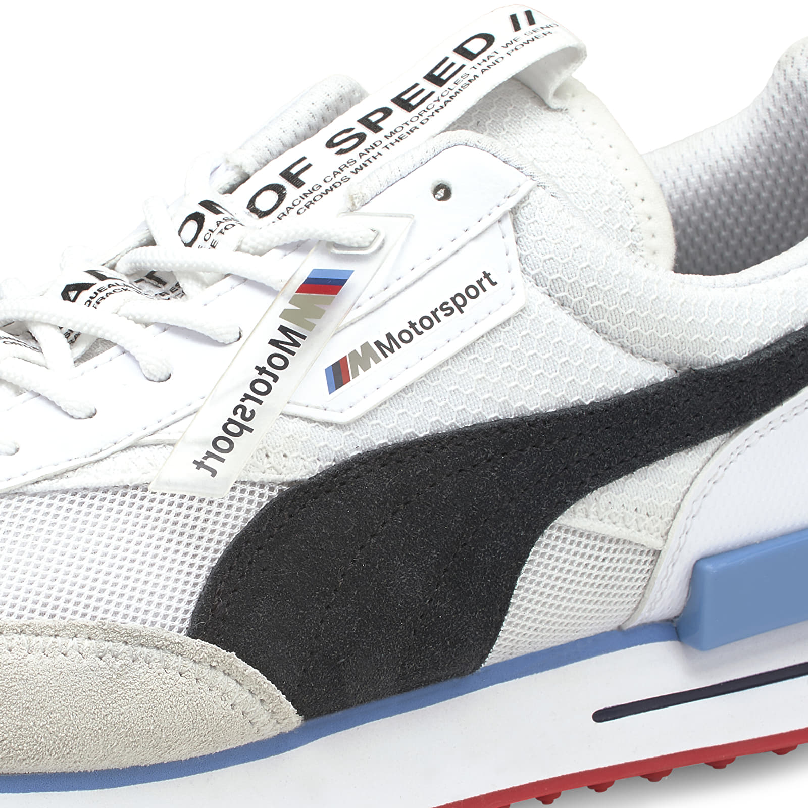 Zapatillas Hombre Puma BMW MMS Future Rider P White-P Black-HighRisk Red