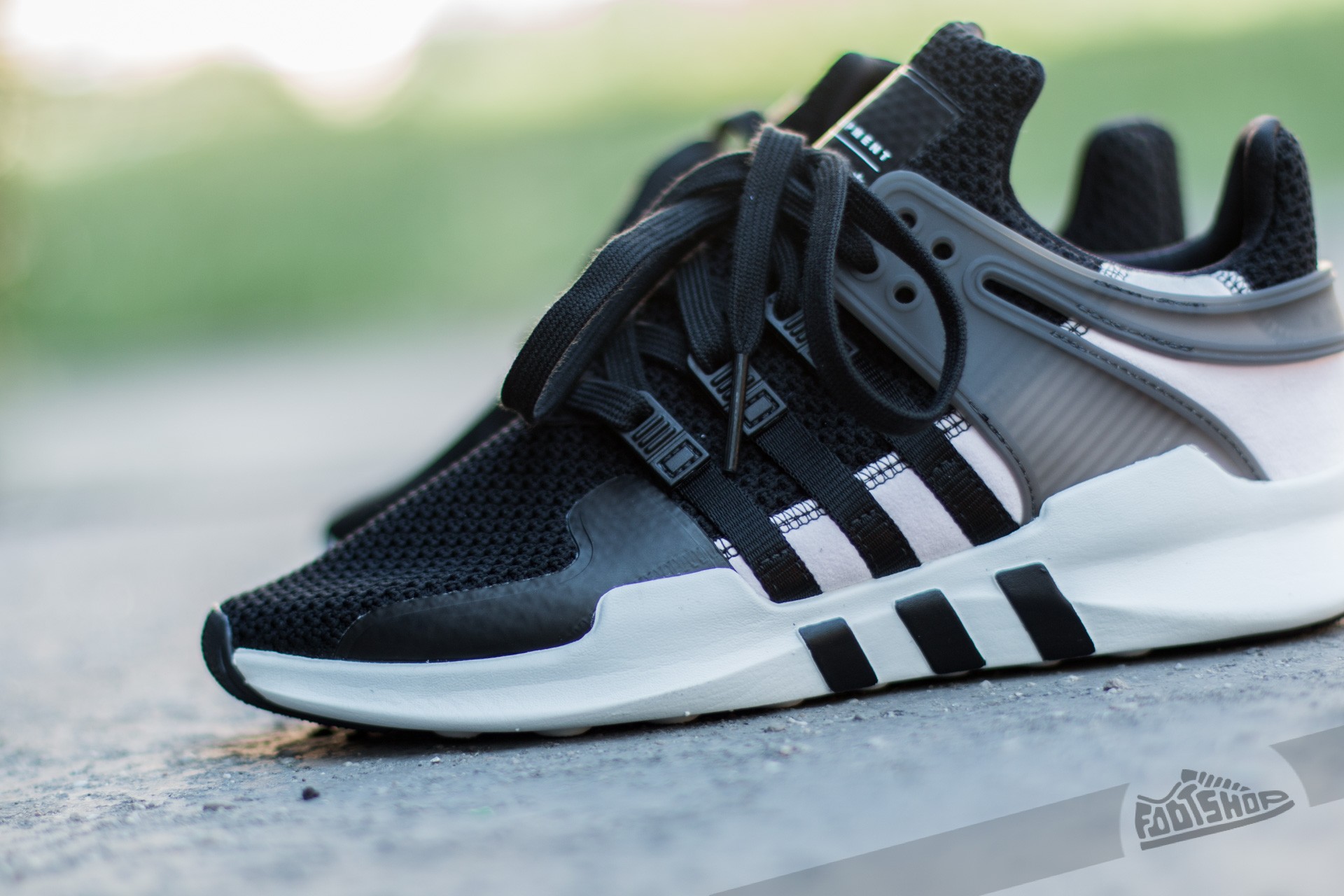 Women s shoes adidas W Equipment Support ADV Core Black Ftw White Clear Pink Footshop