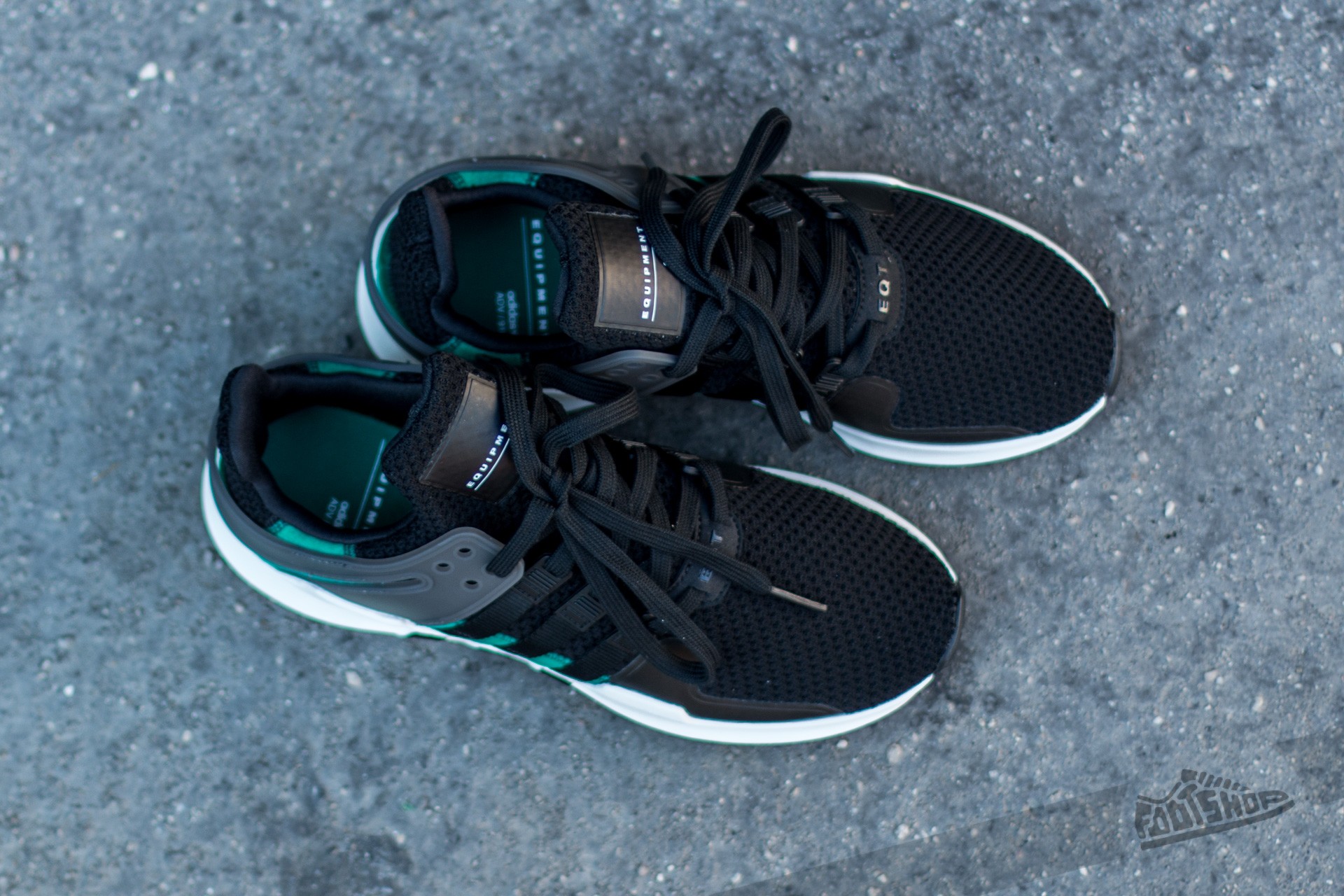 Adidas Equipment - Running Support (Core Black/Sub Green & White