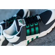 Equipment running support core black/sub green/white vapour top