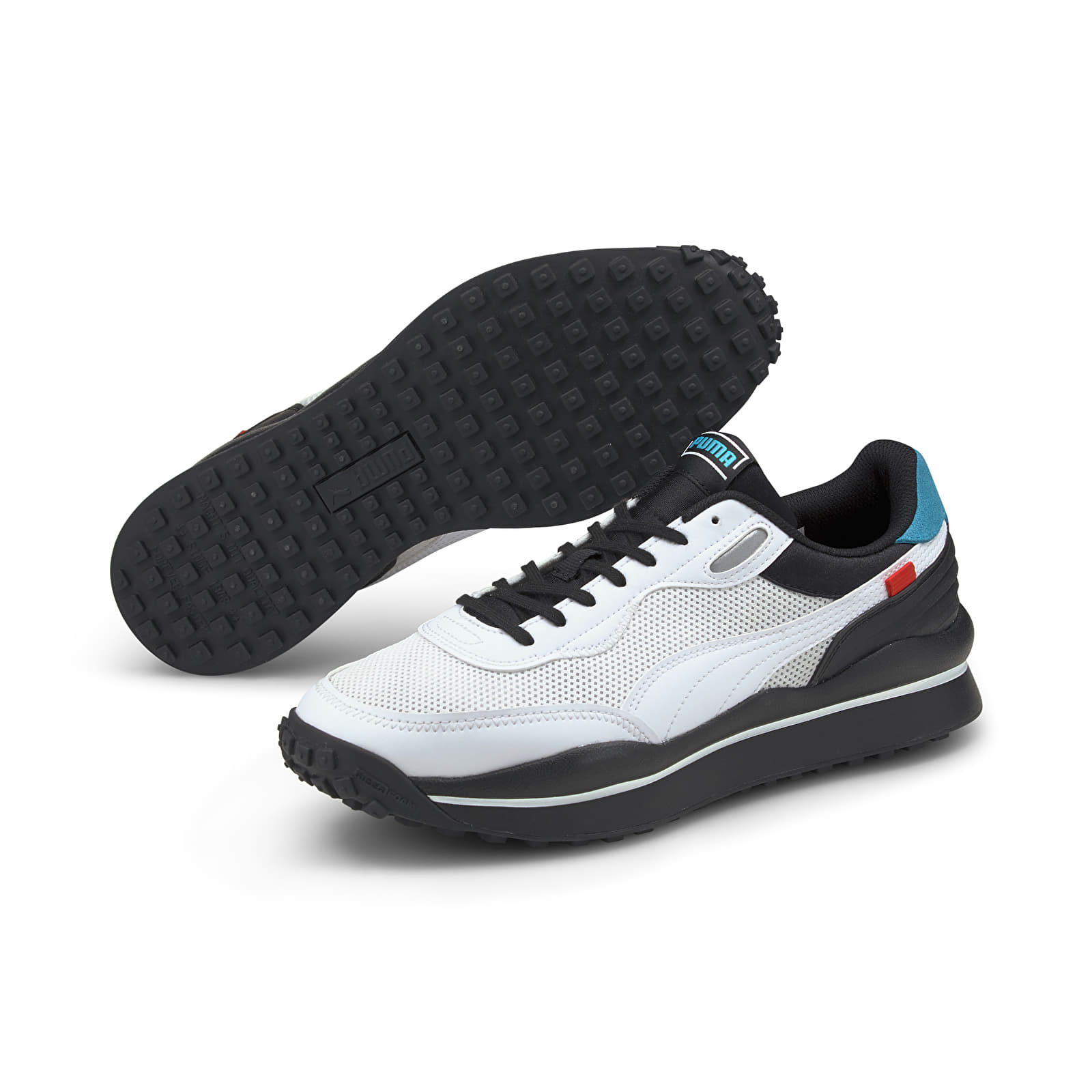 Zapatillas Hombre Puma Style Rider Cyborg Puma White-Puma Black