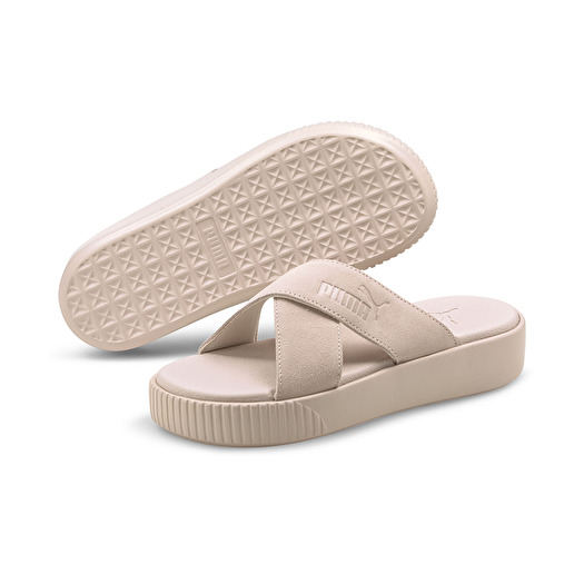Puma platform slides women's clearance