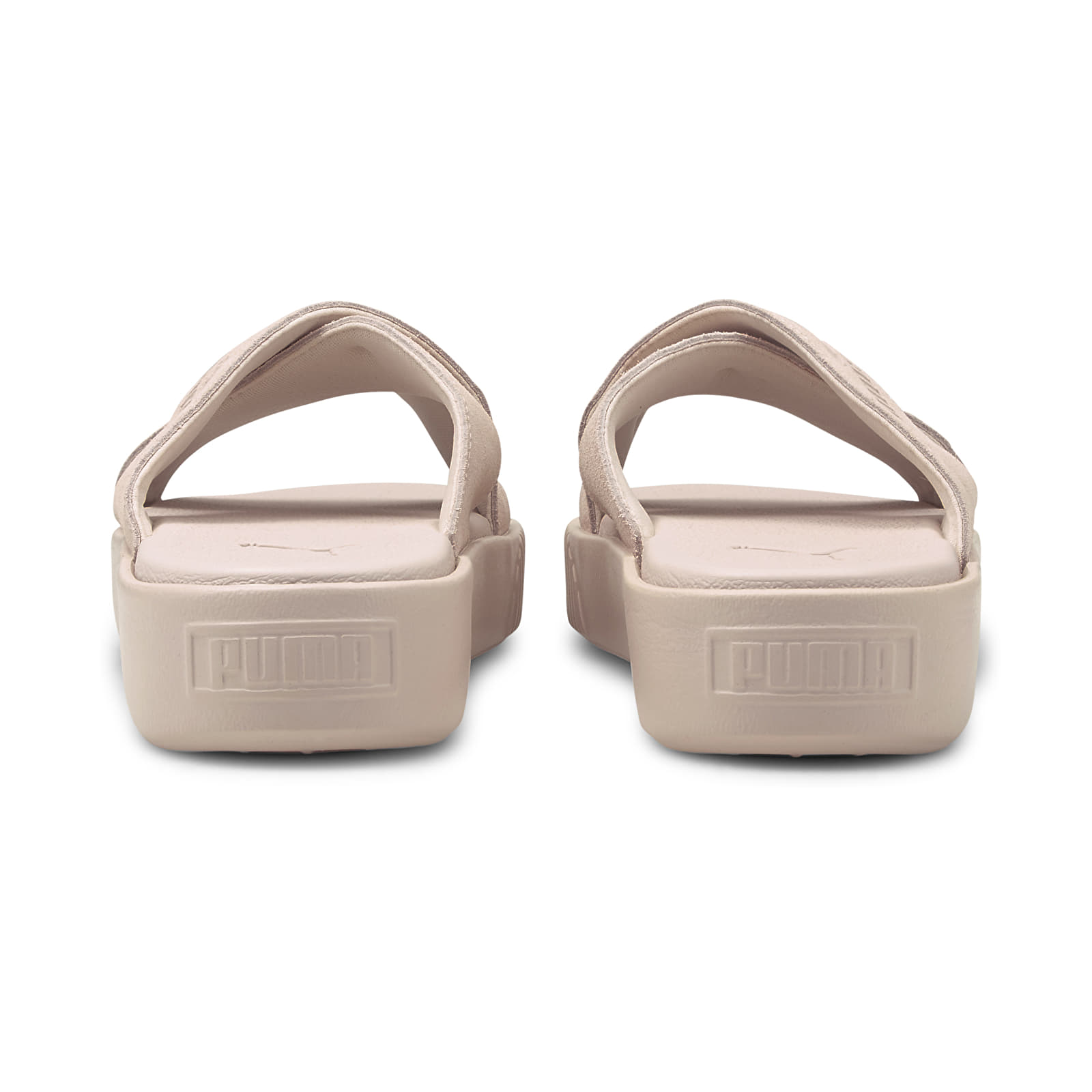 Women s shoes Puma Platform Slide Suede Cloud Pink Footshop