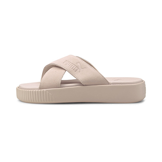 Women s shoes Puma Platform Slide Suede Cloud Pink Footshop