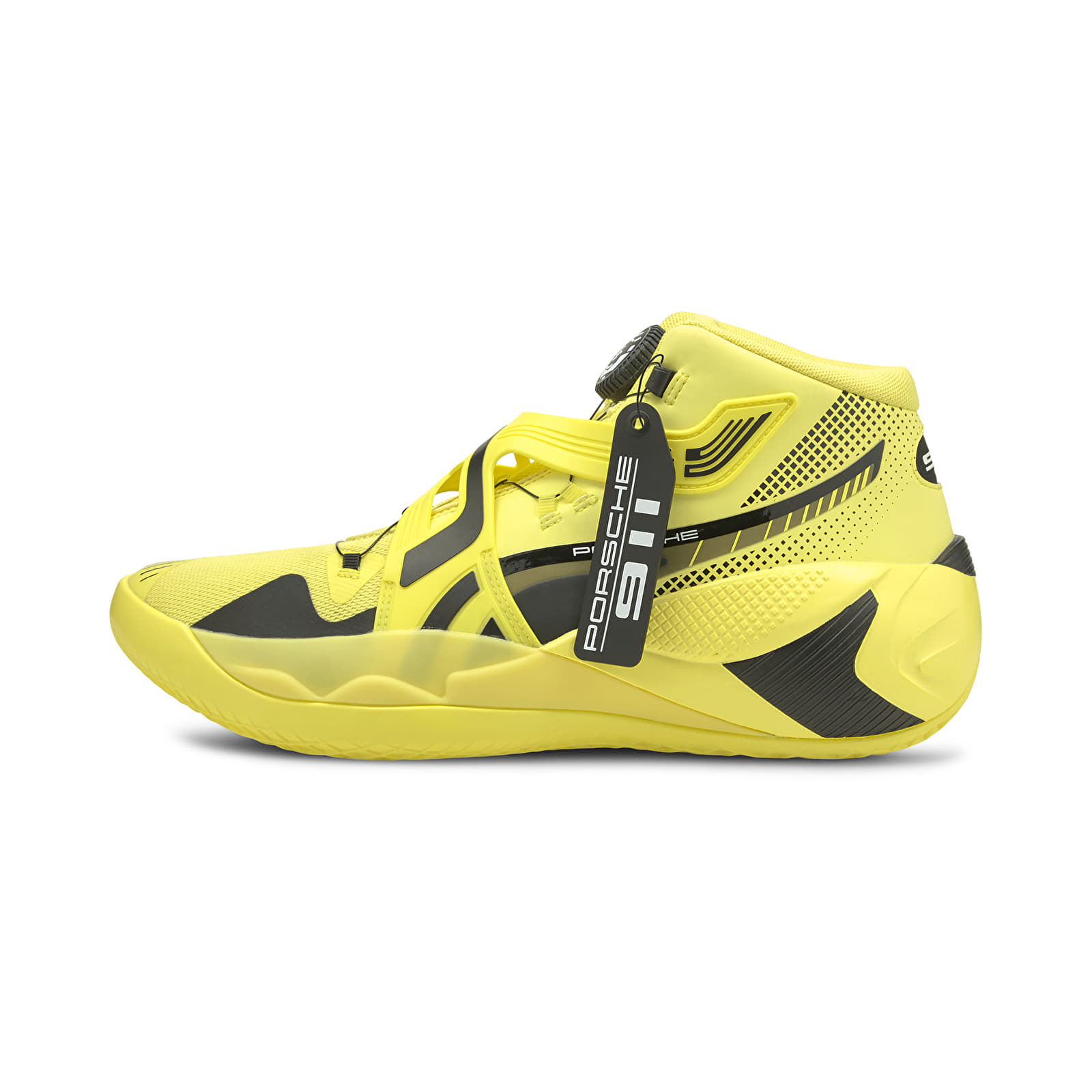 Férfi cipők Puma Disc Rebirth Porsche Celandine-Puma Black