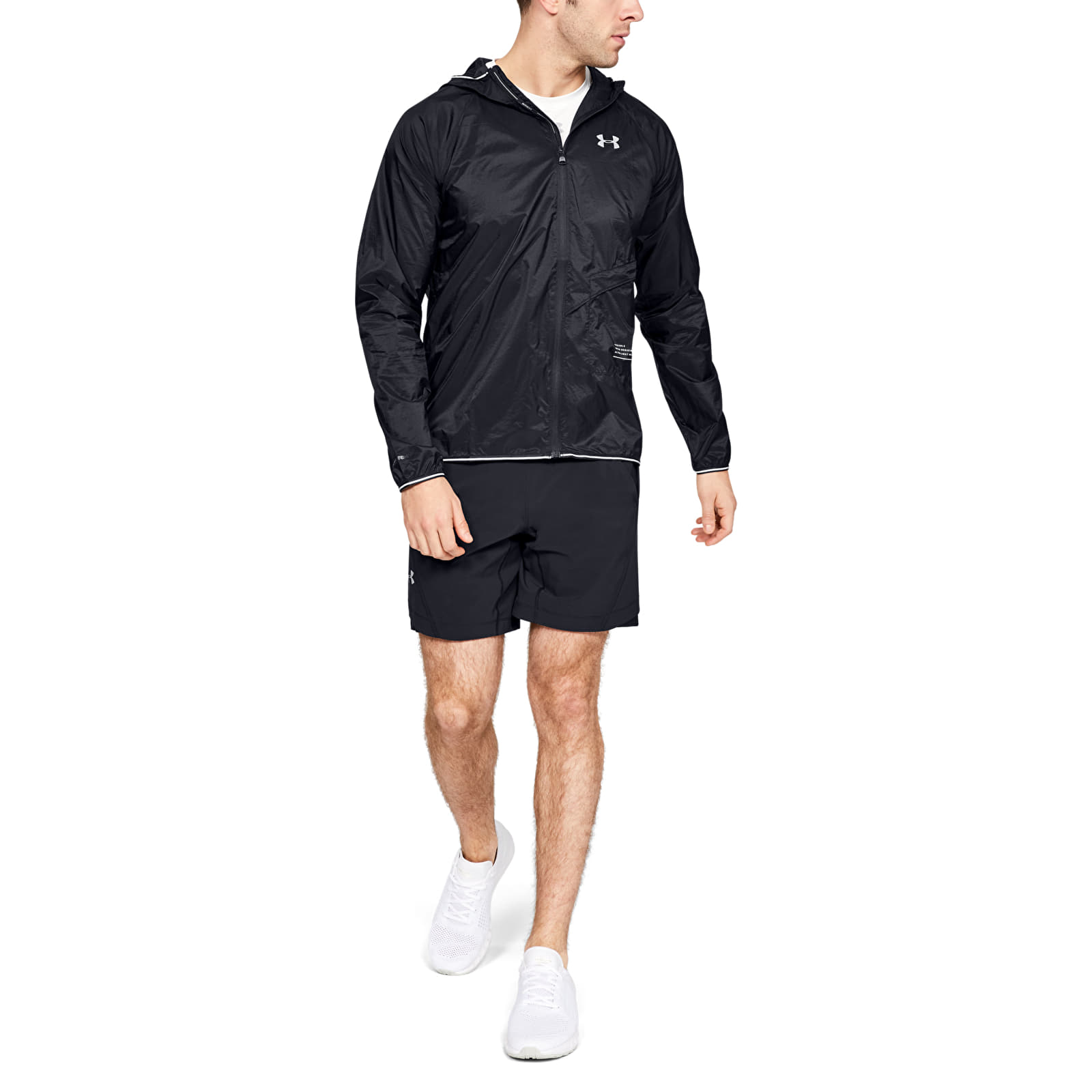 Men's ua qualifier storm packable jacket best sale