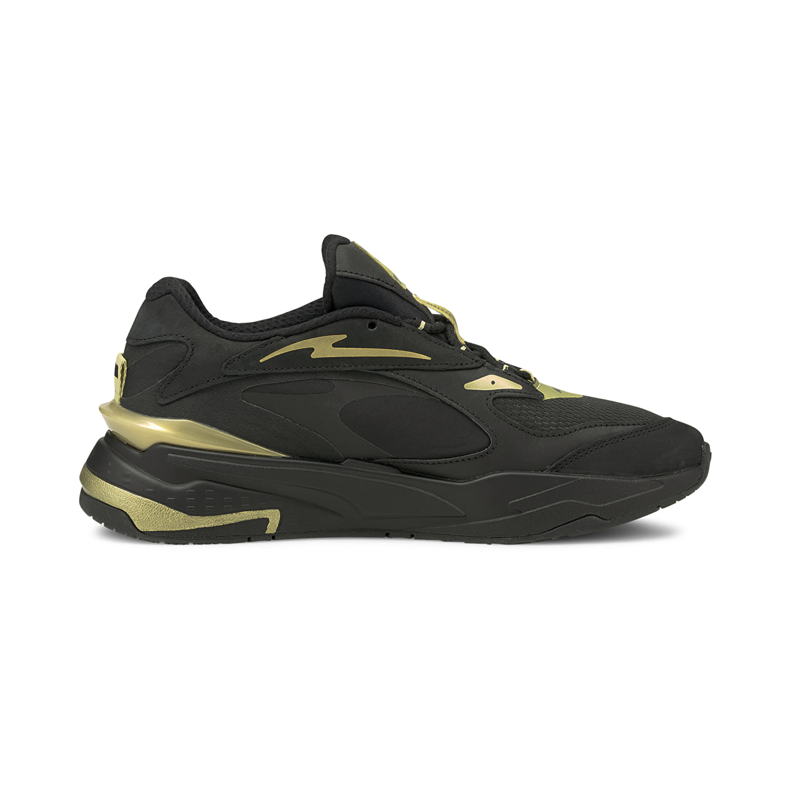 Puma rs black gold on sale