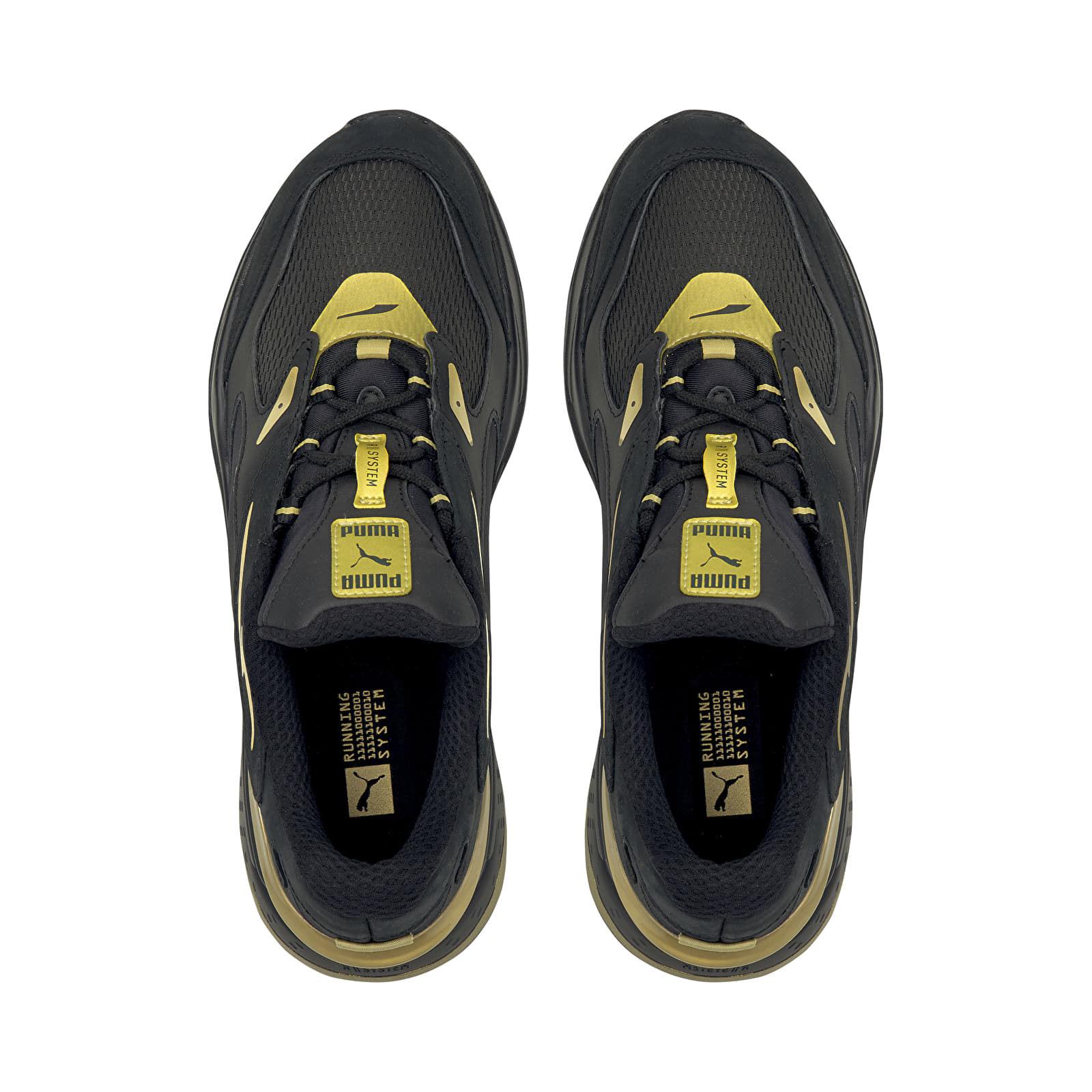 Puma rs shop black gold