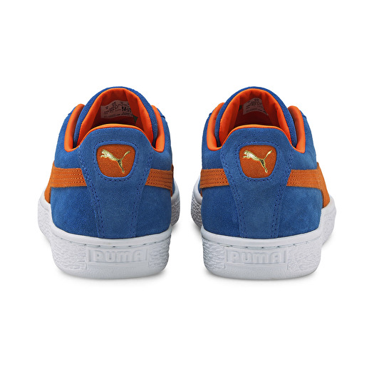 Puma suede blue orange deals