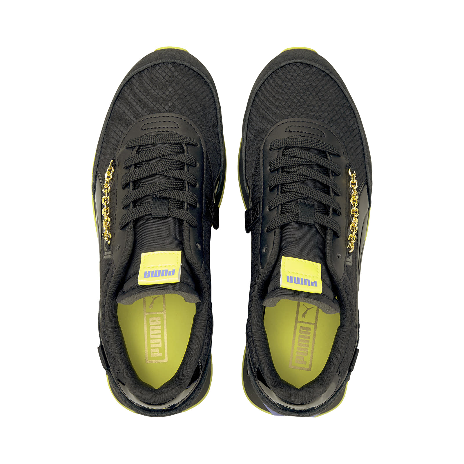 Women's shoes Puma Future Rider DD Wn s Puma Black-Nrgy Yellow
