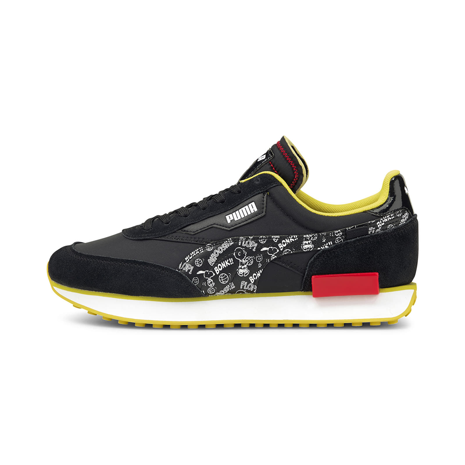 Scarpe uomo Puma Future Rider Peanuts Puma Black-Puma White