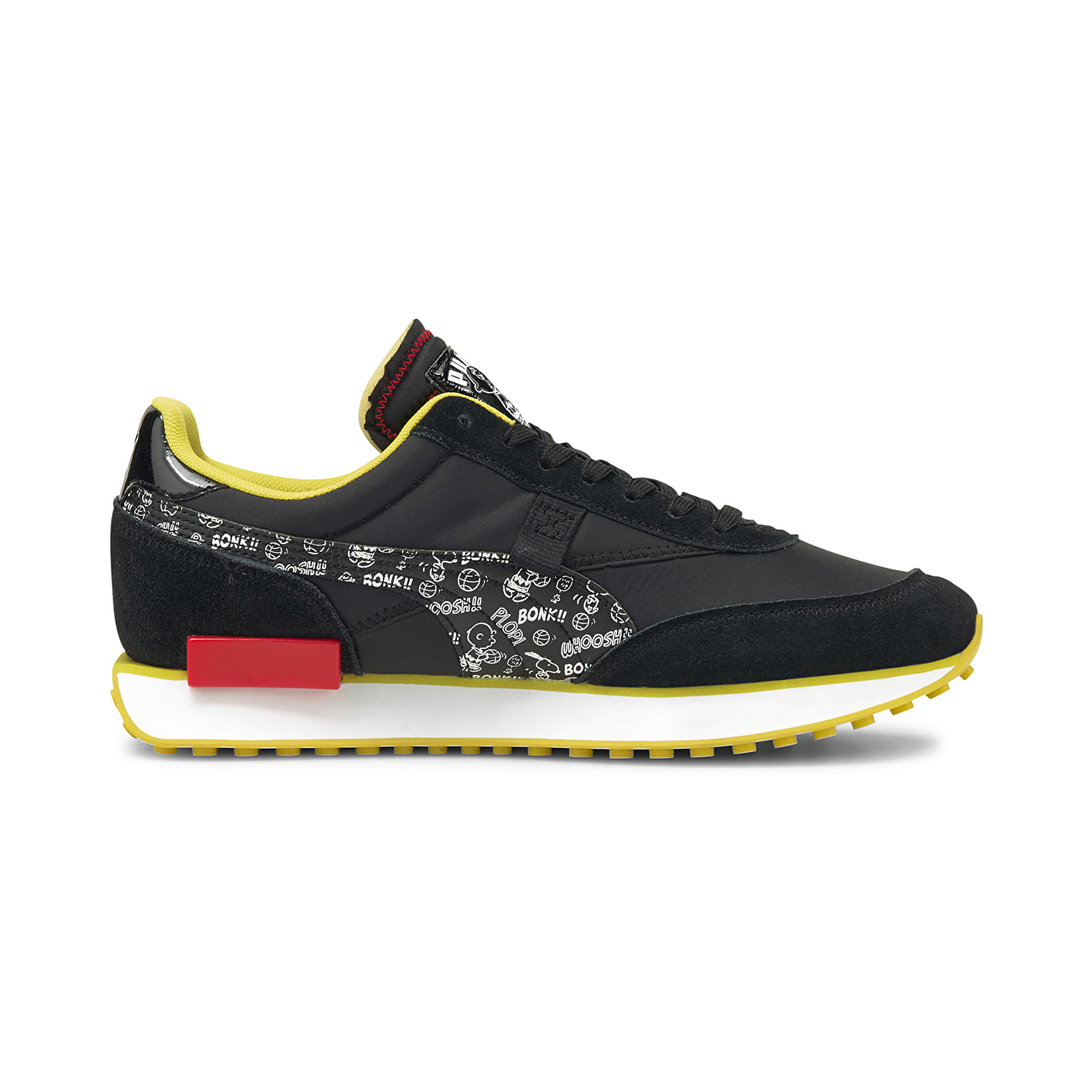 Scarpe uomo Puma Future Rider Peanuts Puma Black-Puma White
