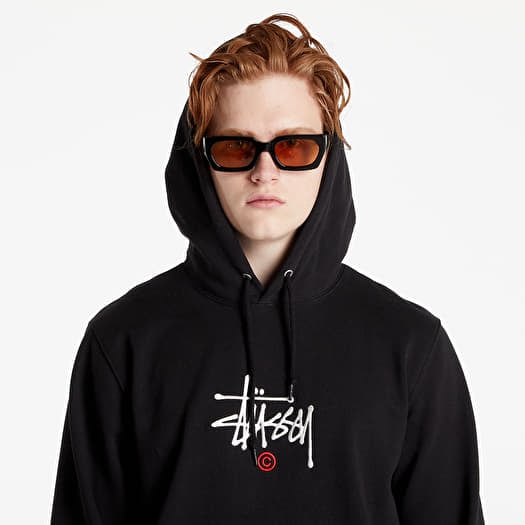 Hoodies and sweatshirts Stussy Copyright App. Hoodie Black Footshop