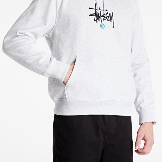 Stussy copyright hoodie grey best sale