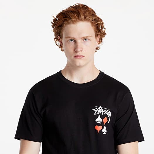Buy Stussy Full Deck 2 Tee 'Black' - 1904687 BLAC | GOAT