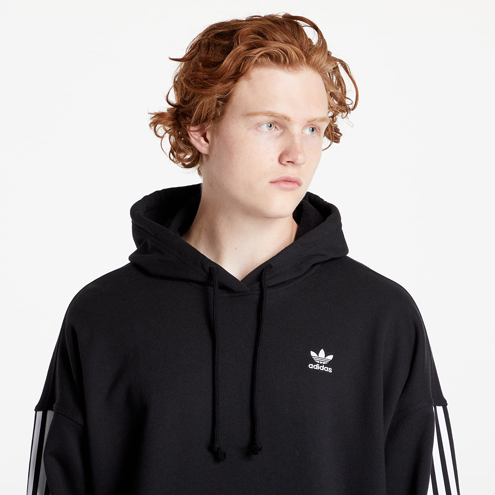 Sudaderas adidas Adicolor Classics Oversize Hoodie Black