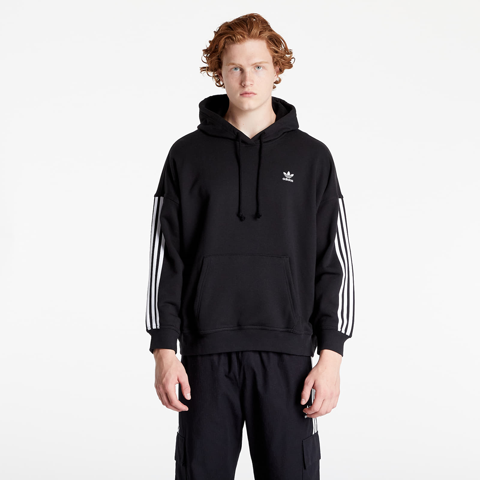 Sudaderas adidas Adicolor Classics Oversize Hoodie Black