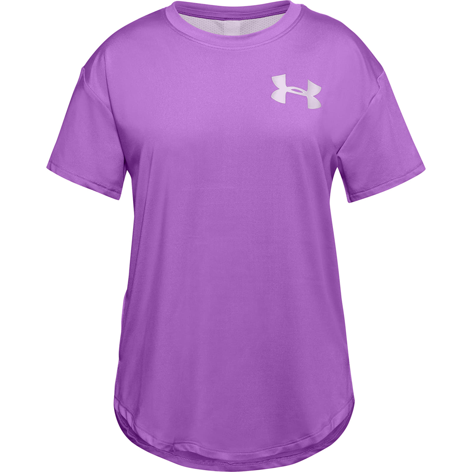 T-Shirts Under Armour Y Hg Ss Purple