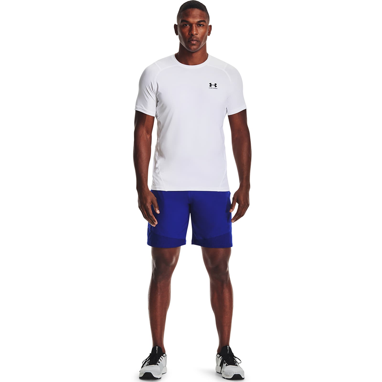 Футболки Under Armour Hg Armour Fitted Ss White