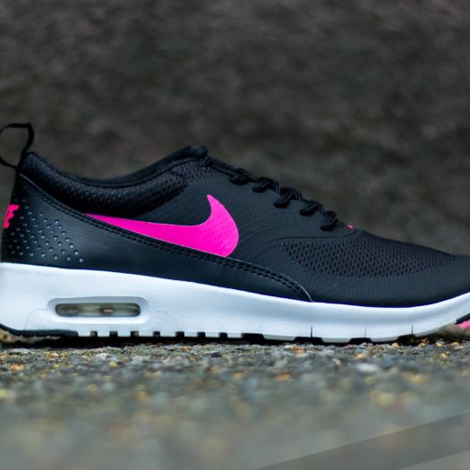 Nike air max thea shop womens black and pink