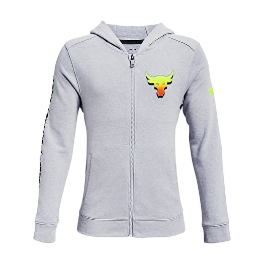 Under Armour Project Rock Y Terry Fz Grey