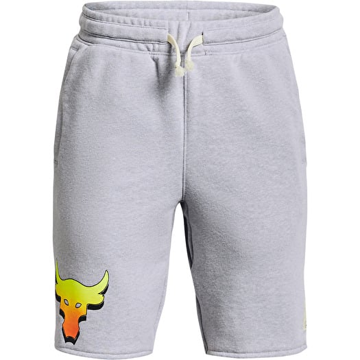 Shorts Under Armour Project Rock Y Terry Shorts Grey