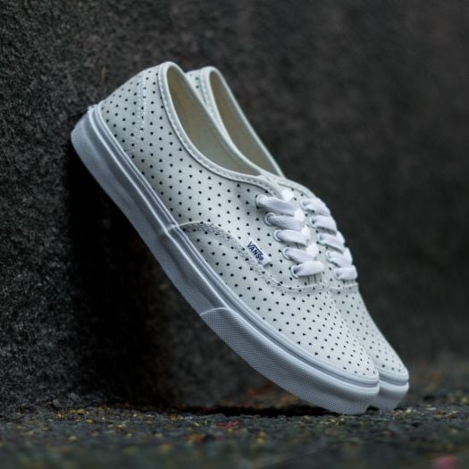 Vans Authentic Slim Micro Hearts Classic White Black Footshop