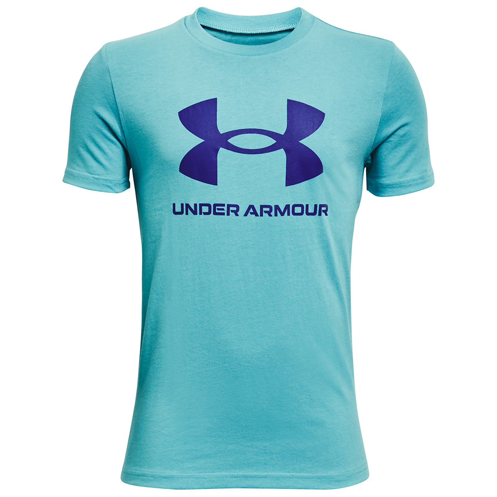 Tričká Under Armour Y Sportstyle Logo Ss Blue