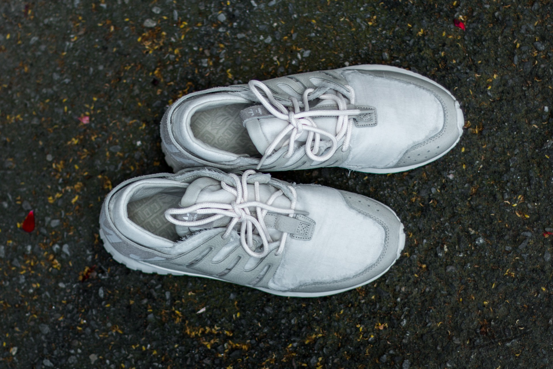 Zapatillas Hombre adidas x Slam Jam Tubular Nova Clear White/ Clear White/ Clear Granite