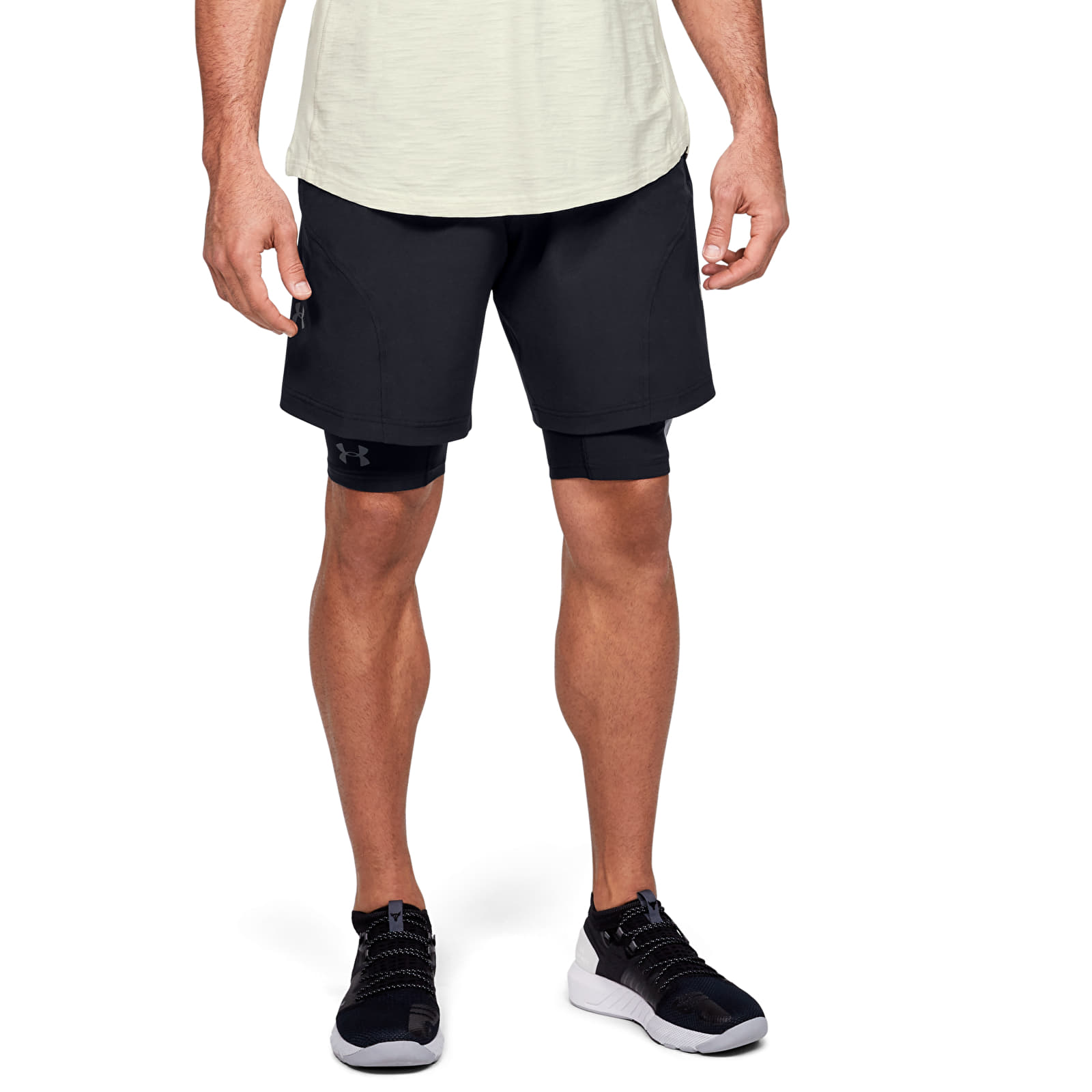 Shorts Under Armour Project Rock Unstppble Shorts Black