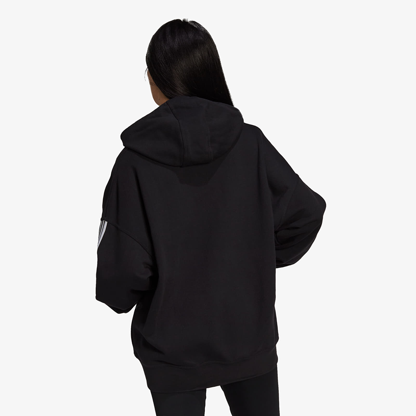 Sudaderas adidas Adicolor Classics Oversize Hoodie Black