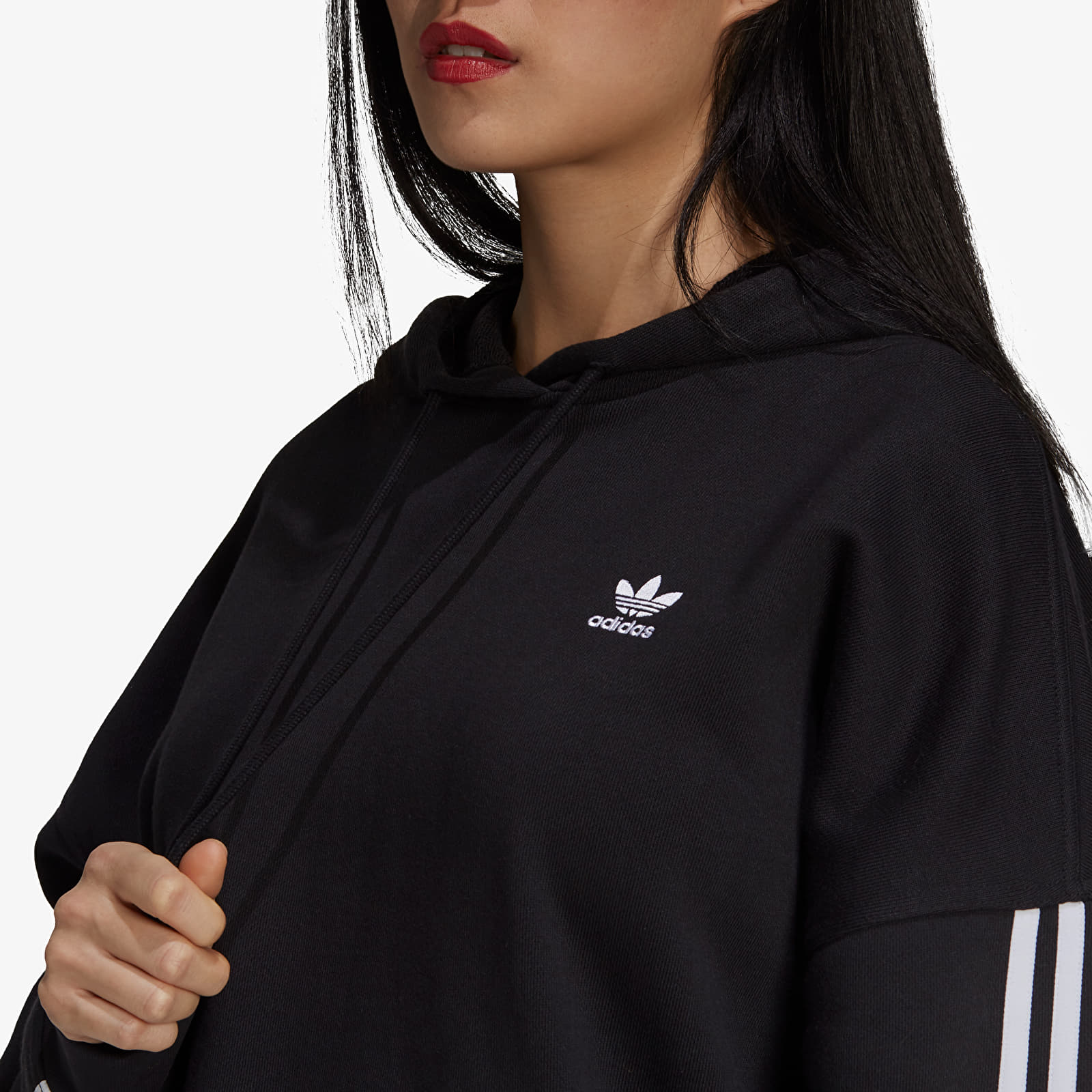 Sudaderas adidas Adicolor Classics Oversize Hoodie Black