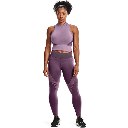Pants and jeans Under Armour Rush Seamless 7/8 Leggings Purple