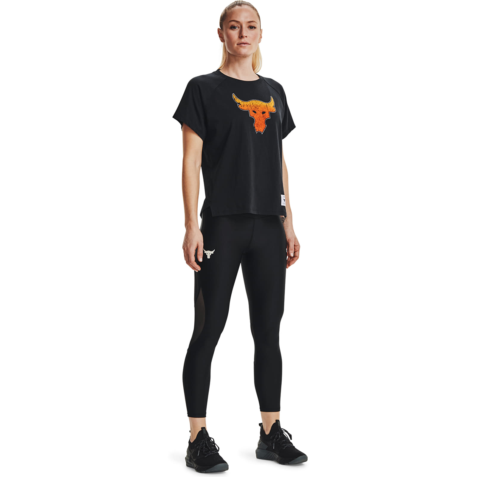 T-shirts Under Armour Project Rock Bull Ss Black