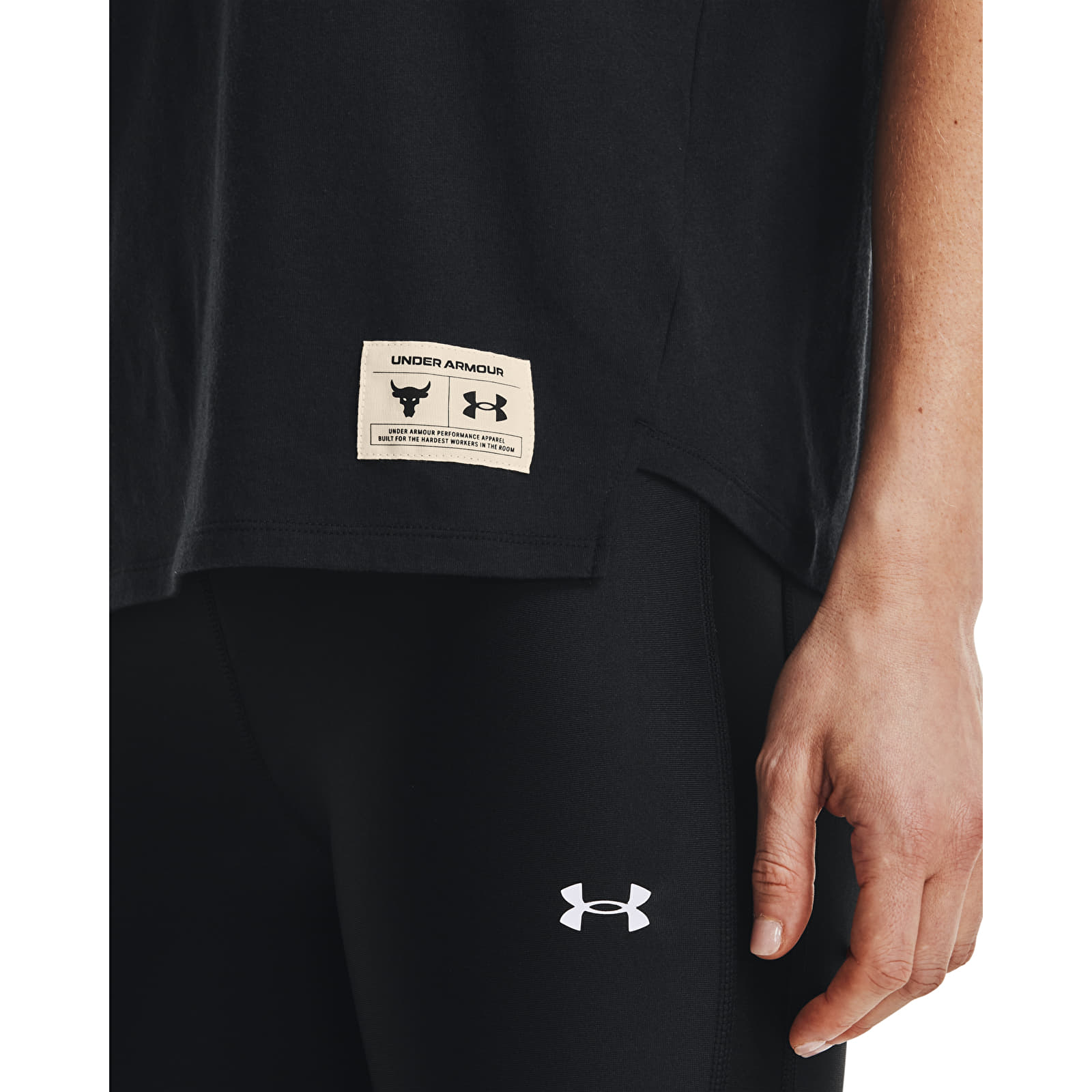 T-shirts Under Armour Project Rock Bull Ss Black