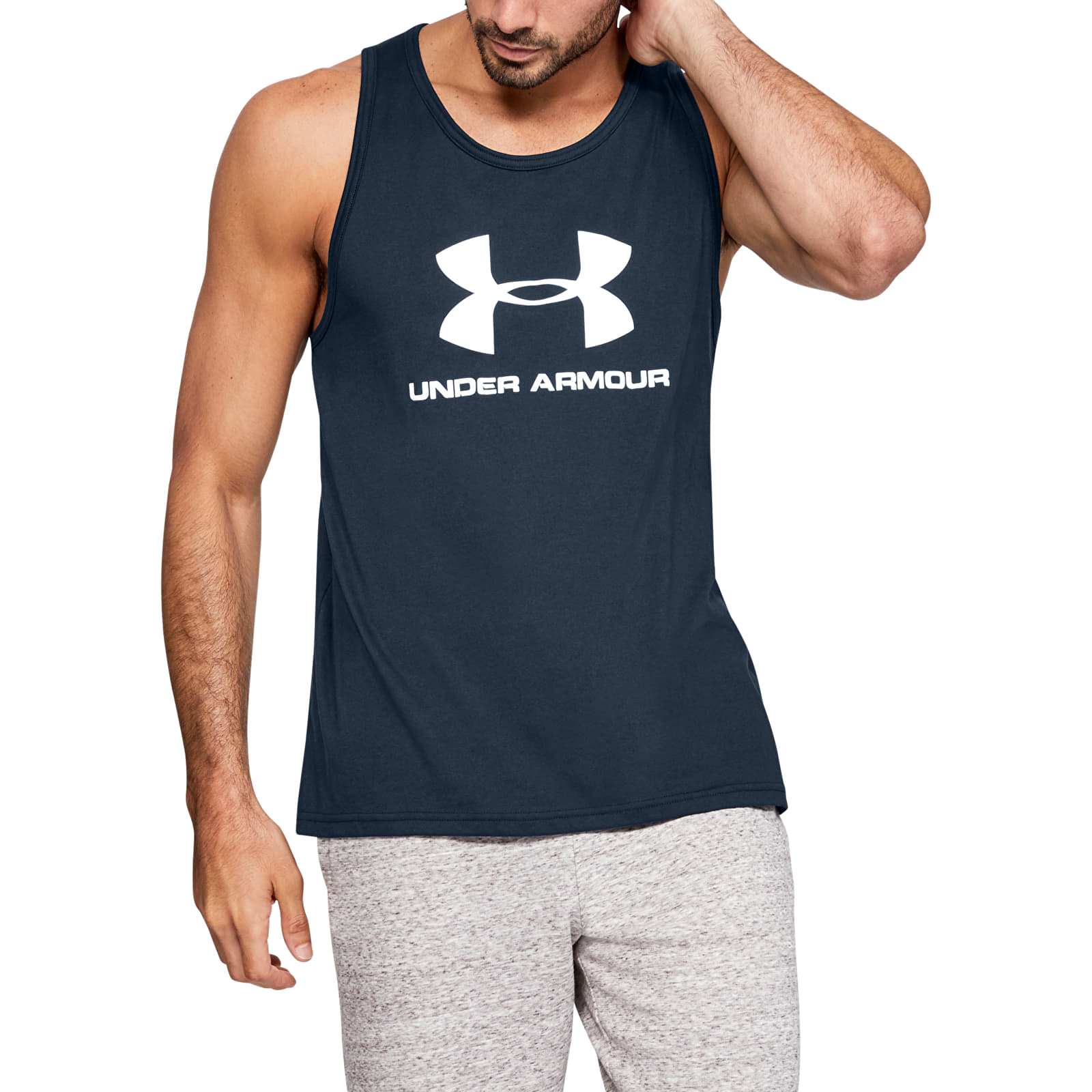 Ujjatlan pólók Under Armour Sportstyle Logo Tank Navy
