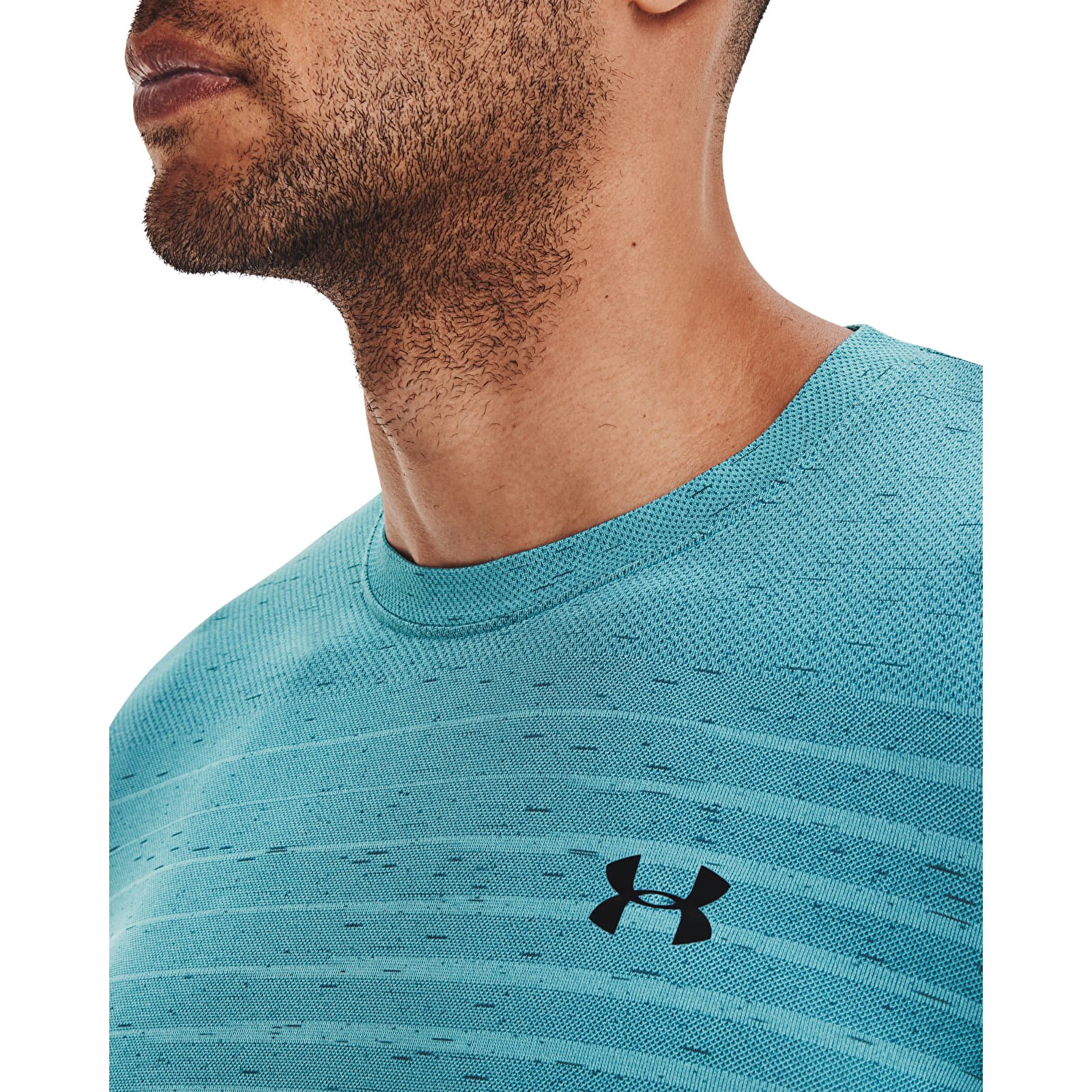 Pólók Under Armour Seamless Fade Ss Blue