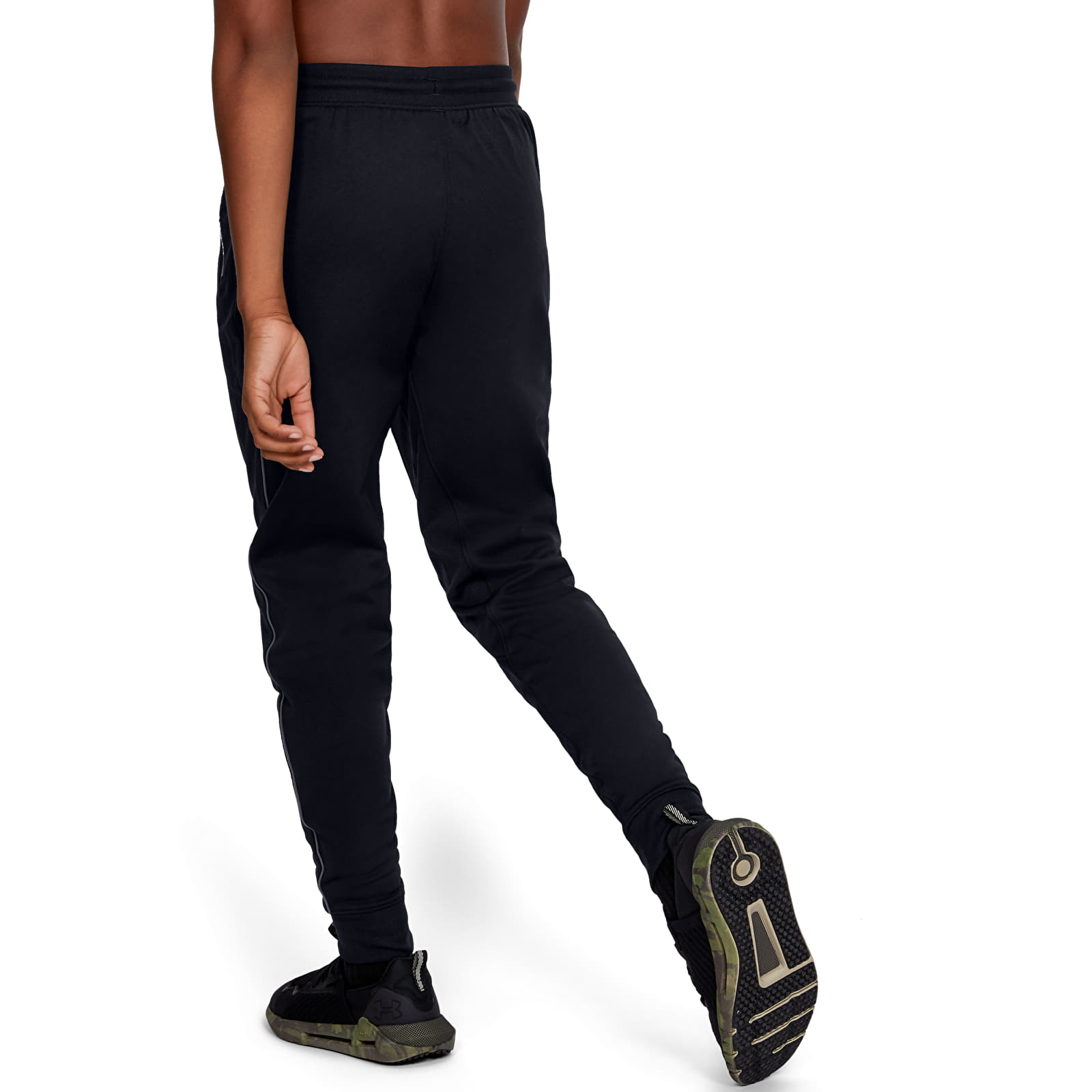 Džínsy a nohavice Under Armour Y Pennant Tapered Pants Black