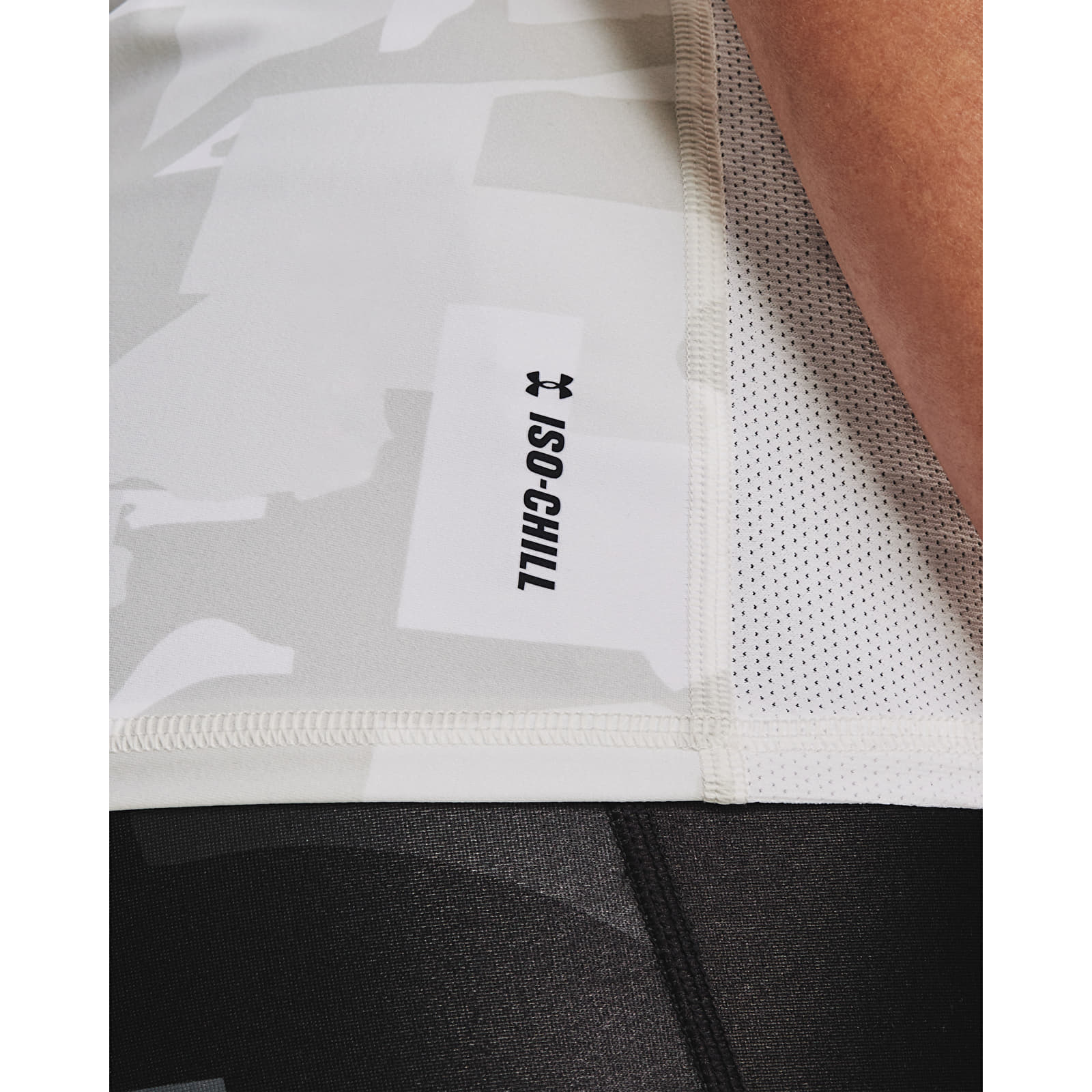 Magliette Under Armour Iso Chill Team Comp Ss White