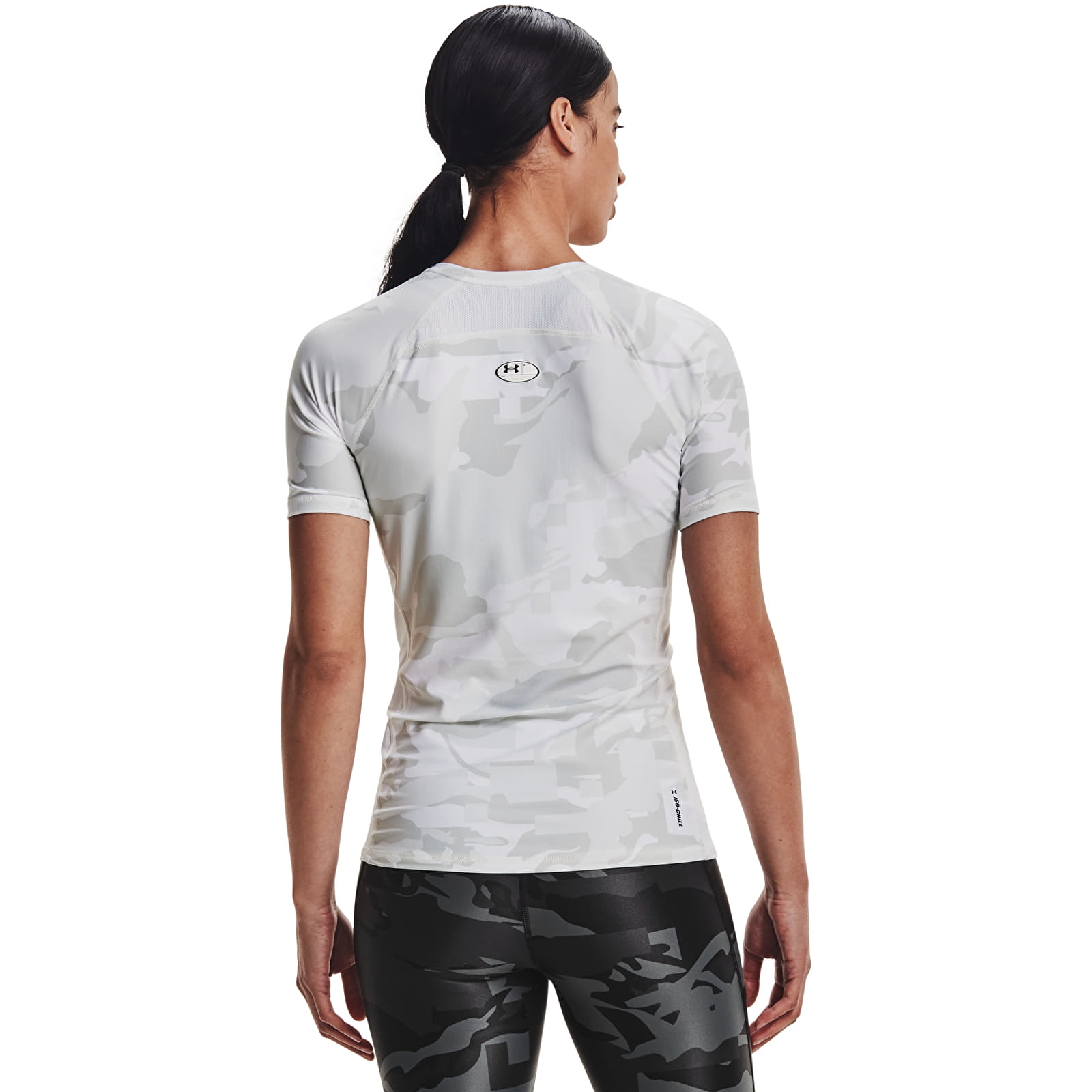Magliette Under Armour Iso Chill Team Comp Ss White