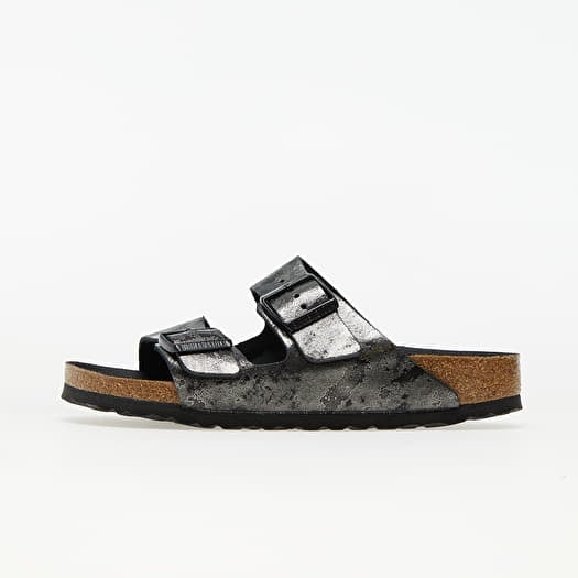 Women s shoes Birkenstock Arizona BS Vintage Metallic Black Footshop