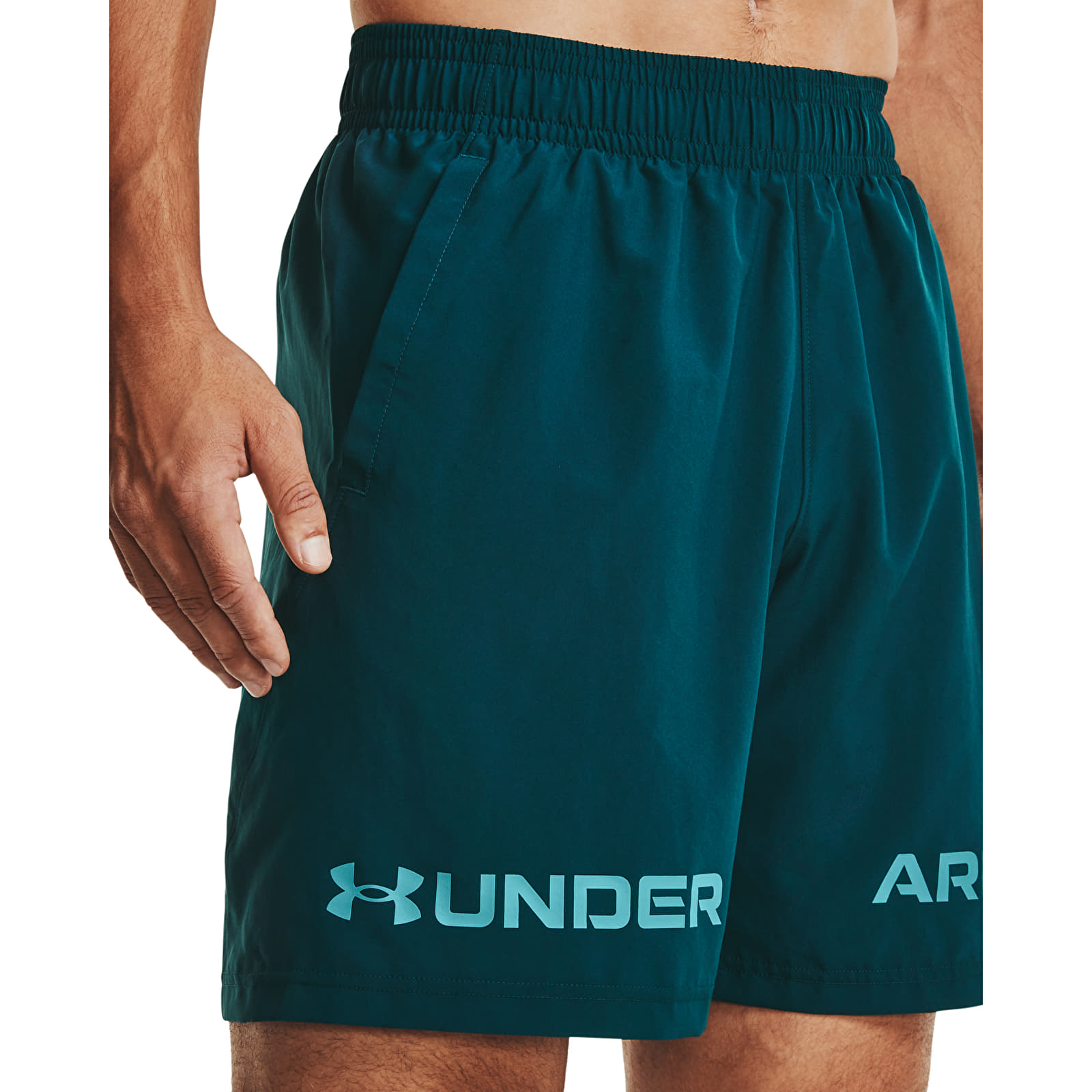 Rövidnadrágok Under Armour Woven Graphic Wm Shorts Blue